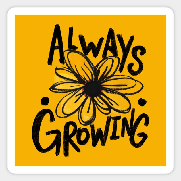 Always Growing Magnet by bubbsnugg